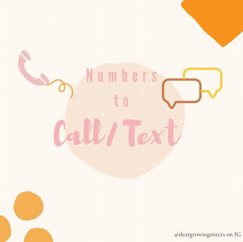 HELP HOTLINES